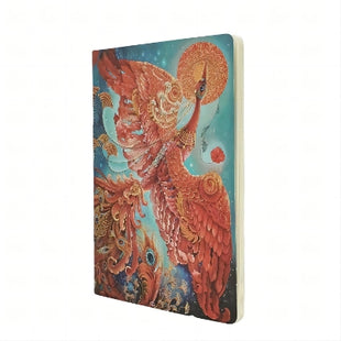 Firebird (Birds of Happiness) A4 Unlined Cahier