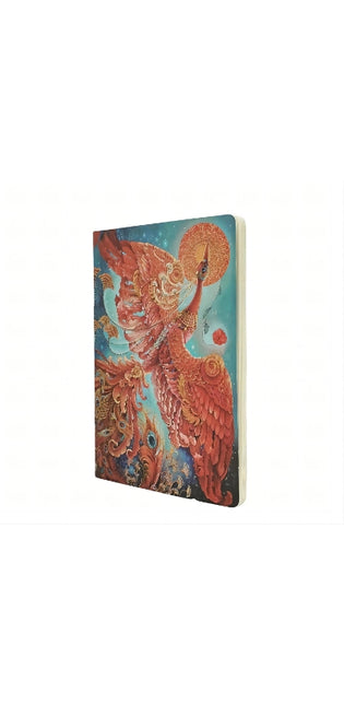 Firebird (Birds of Happiness) A4 Unlined Cahier