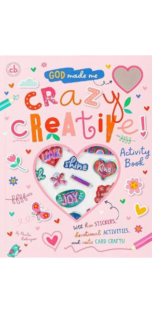 God Made Me Crazy Creative (Activity Book)