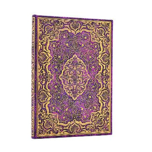 Picaresque Midi Lined Hardcover Journal (Elastic Band Closure)