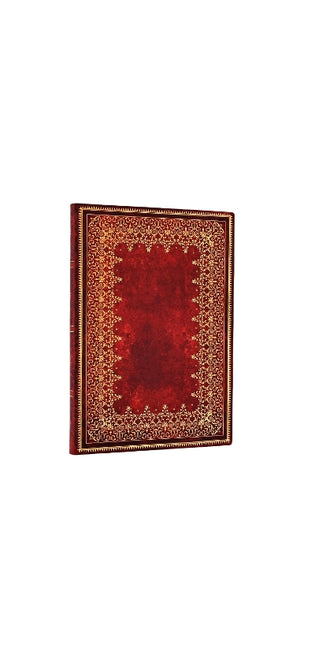 Foiled (Old Leather Collection) Midi Lined Softcover Flexi Journal (Elastic Band Closure)