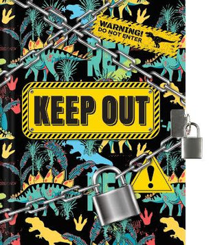 Keep Out! Locking Journal (Diary with Lock)