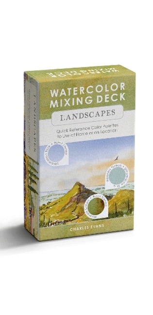 Watercolor Mixing Deck: Landscapes