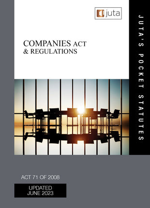Companies Act 71 of 2008 & Regulations