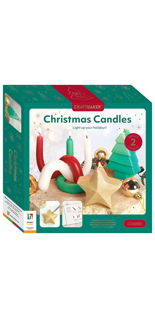 Craft Maker Classic Christmas Candles Kit