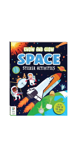 Know and Glow Space Sticker Activities