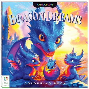 Kaleidoscope Colouring Dragon Dreams