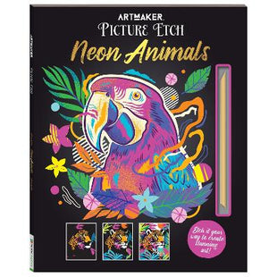 Art Maker Picture Etch Neon Animals