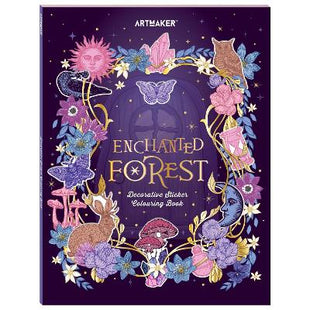 Art Maker Sticker Colouring Enchanted Forest