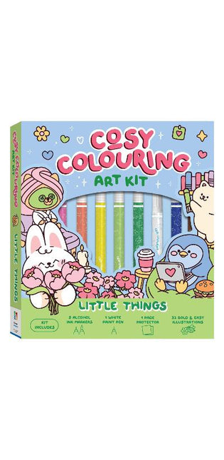 Art Maker Cosy Colouring Little Things Kit