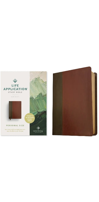 NLT Life Application Study Bible, Third Edition, Mahaogany