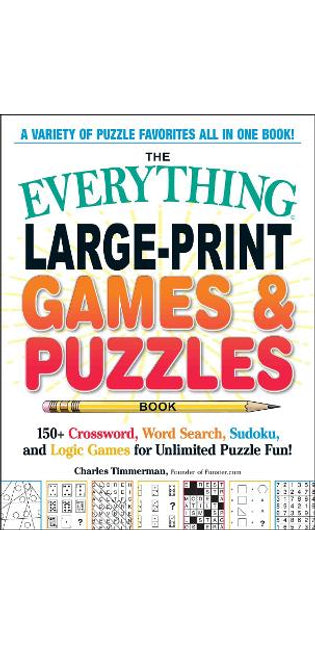 Everything Large-Print Games & Puzzles Book