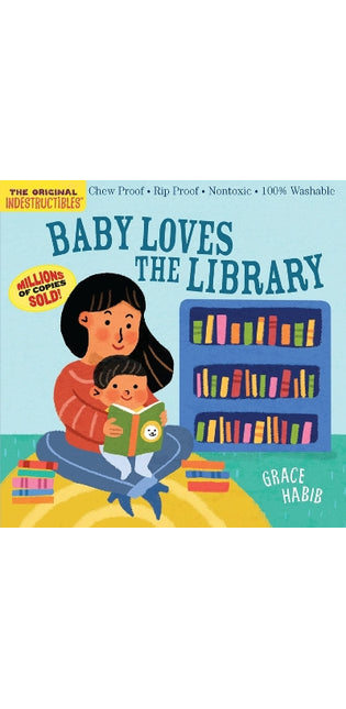Indestructibles Baby Loves the Library (English)