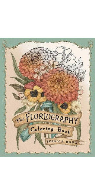 Floriography Coloring Book