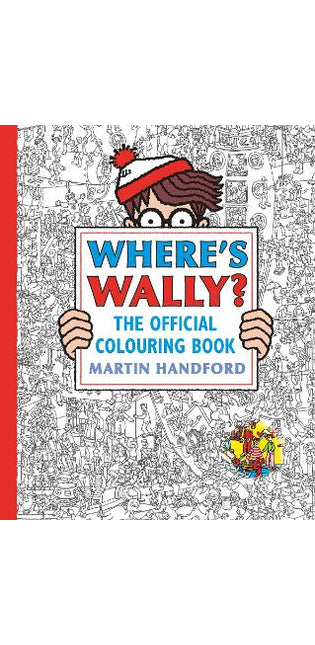 Where's Wally? The Official Colouring Book