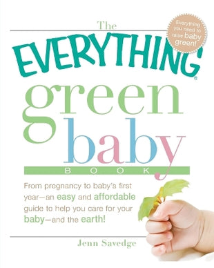 "Everything" Green Baby Book