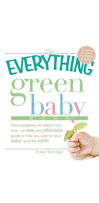 "Everything" Green Baby Book