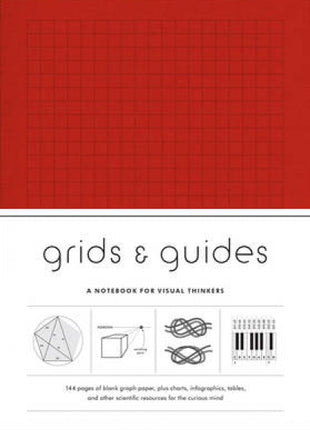 Grids & Guides (Red) Notebook