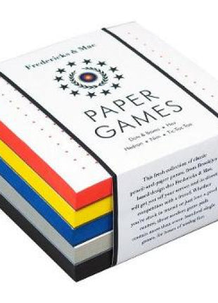 Fredericks & Mae Paper Games