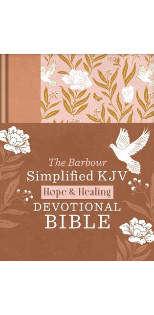 Hope & Healing Devotional Bible [Doves & Floral Ginger]