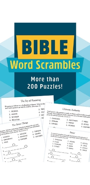 Bible Word Scrambles