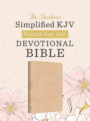 Mustard Seed Faith Devotional Bible--Barbour Skjv [Beige Polka Dots]
