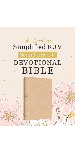 Mustard Seed Faith Devotional Bible--Barbour Skjv [Beige Polka Dots]