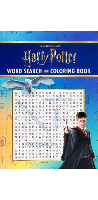 Harry Potter Word Search and Coloring Book
