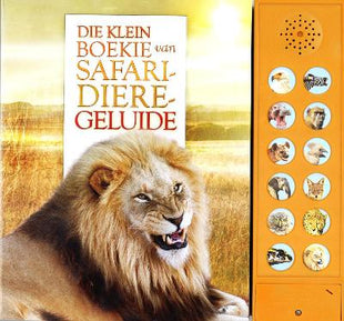 Klein Boek van Safari-diere-geluide