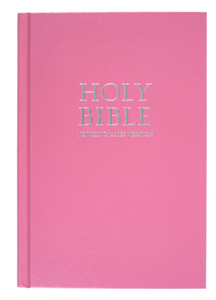 NKJV Pink Hardcover Bible