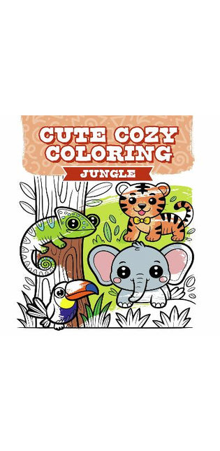Cute Cozy Coloring: Jungle