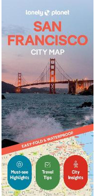 Lonely Planet San Francisco City Map