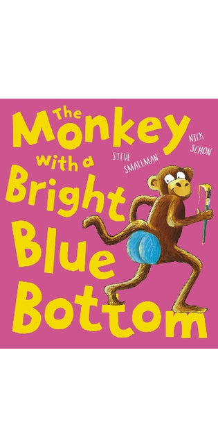 Monkey with a Bright Blue Bottom