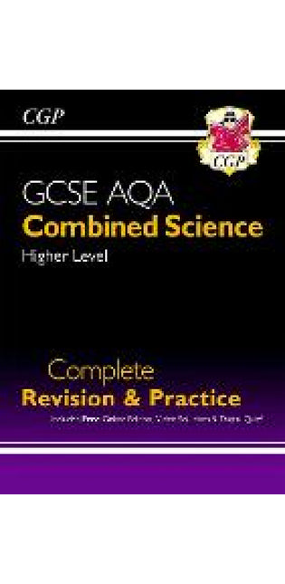 GCSE Combined Science AQA Higher Complete Revision & Practice w/ Online Ed, Videos & Quizzes