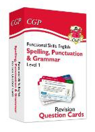 Functional Skills English Revision Question Cards: Spelling, Punctuation & Grammar - Level 1