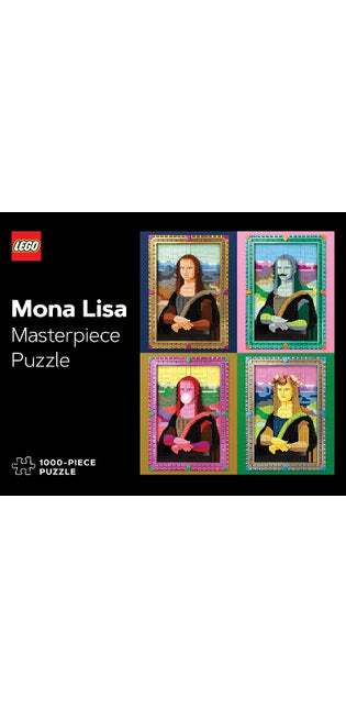 LEGO Masterpiece Puzzle: Mona Lisa 1000-Piece Puzzle