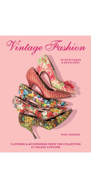 Vintage Fashion: 20 Notecards & Envelopes