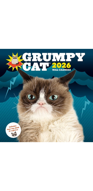 Grumpy Cat 2026 Wall Calendar