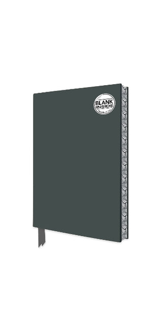 Charcoal Blank Artisan Notebook (Flame Tree Journals)