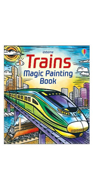 Trains Magic Painting Book