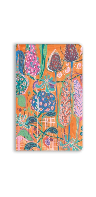 Lucy Innes Williams: Orange Hydrangeas (Soft Touch Journal)