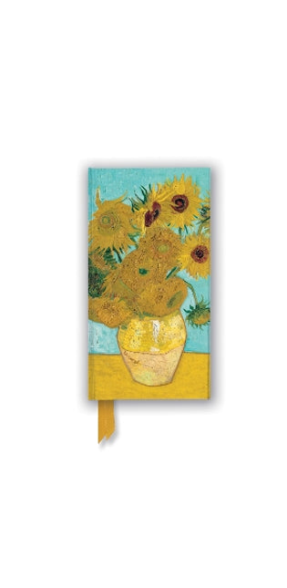 Vincent van Gogh: Sunflowers (Foiled Slimline Journal)