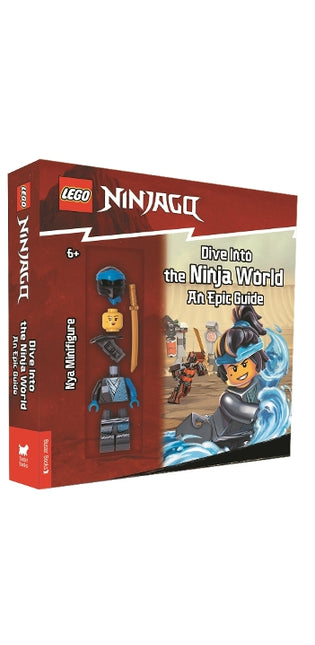 LEGO® NINJAGO®: Dive Into the Ninja World: An Epic Guide (with Nya minifigure)