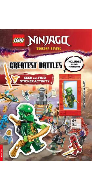LEGO® NINJAGO® Search & Find Sticker Activity Book