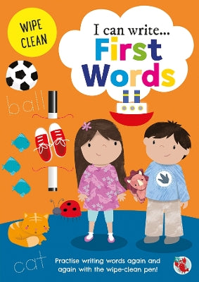 Simple Wipe Clean: I can write First Words