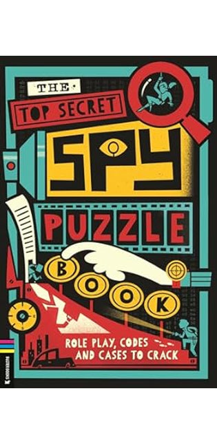 Top Secret Spy Puzzle Book