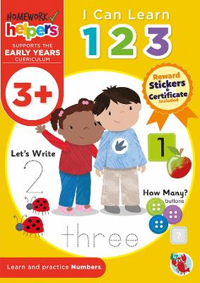 Home Learning: 3+ I Can Learn 123