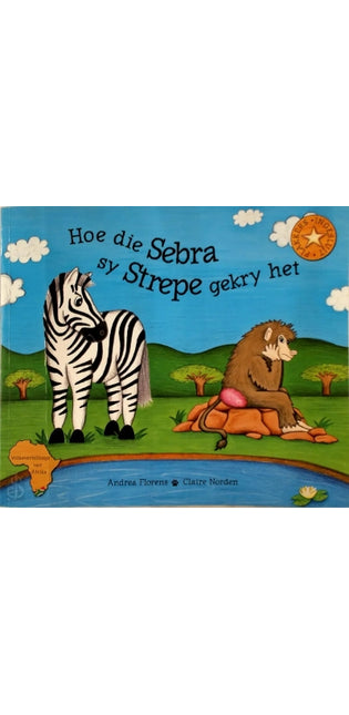 Hoe die Zebra sy strepe gekry het
