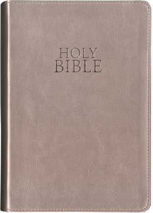 NIV Luxury Leather Touch Bible - Rose Gold