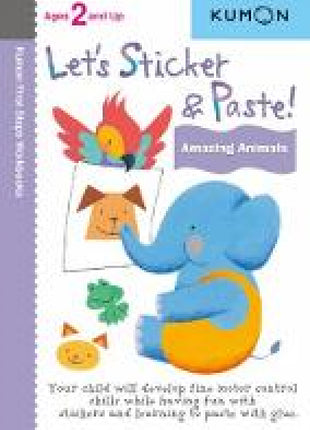 Let's Sticker and Paste!  Amazing Animals